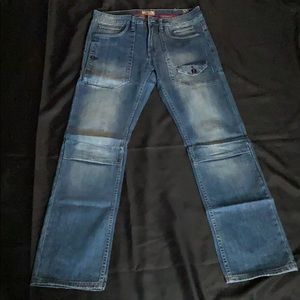 Antique Rivet Straight Leg Jeans 31x33